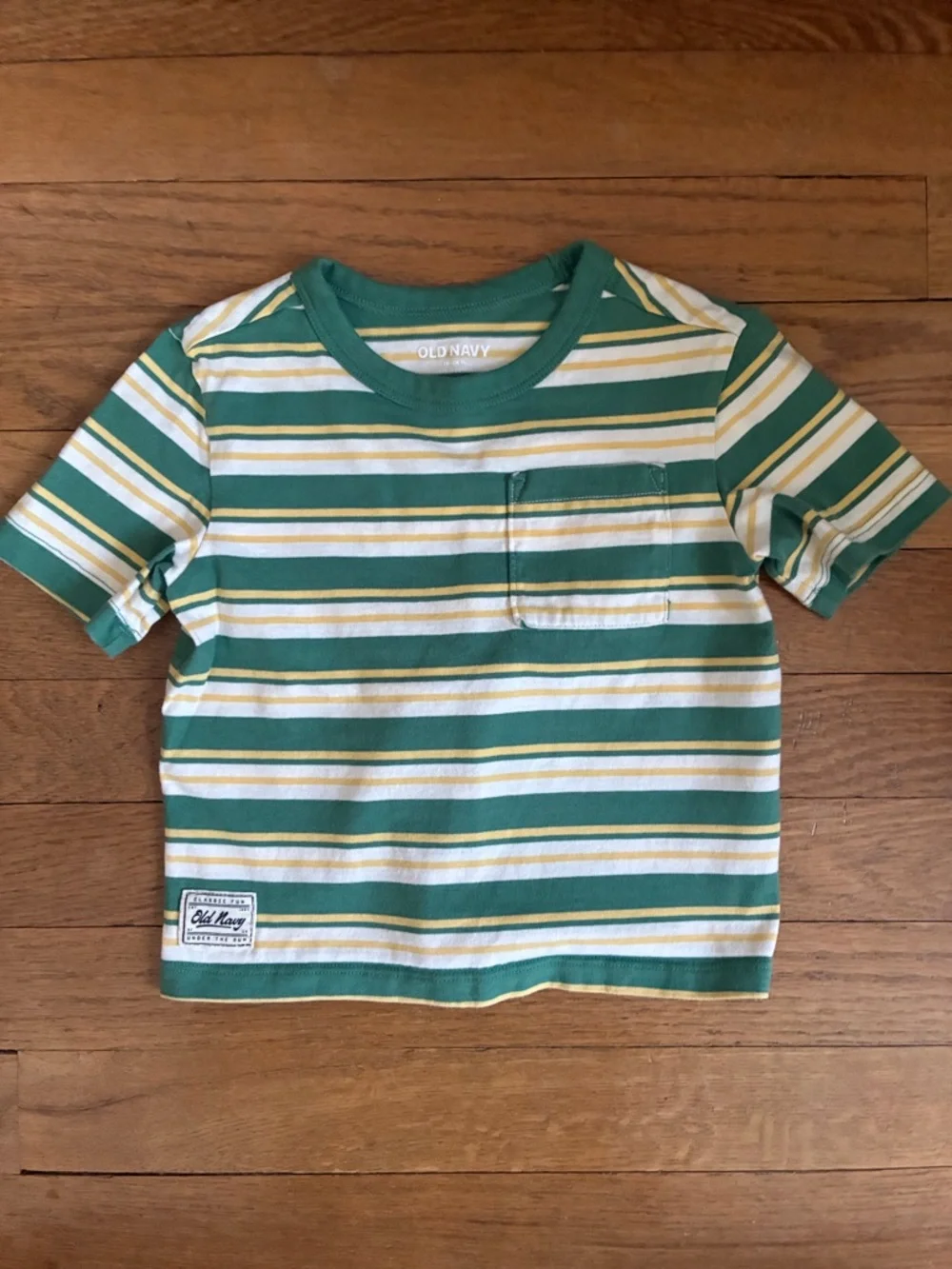 Old Navy Oversized Short Sleeve Pocket T-Shirt - 18-24 Months